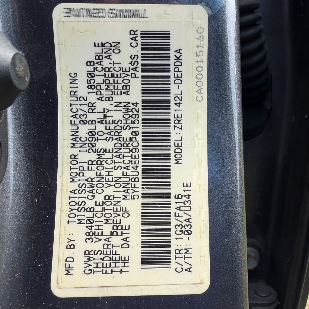 2012 Toyota Corolla L - Photo 16